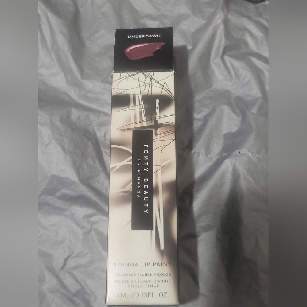 Fenty Beauty Underdawg Burgundy Lipstick - Picture 6 of 7